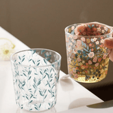 Cute Forest Design Glass Cups